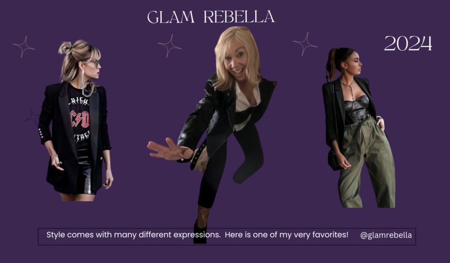 Glam Rebellious wardrobe